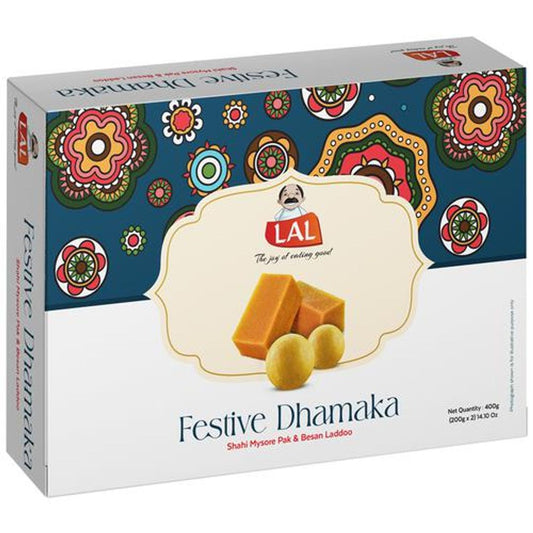 Festive Dhamaka - Shahi Mysore Pak & Besan Laddoo