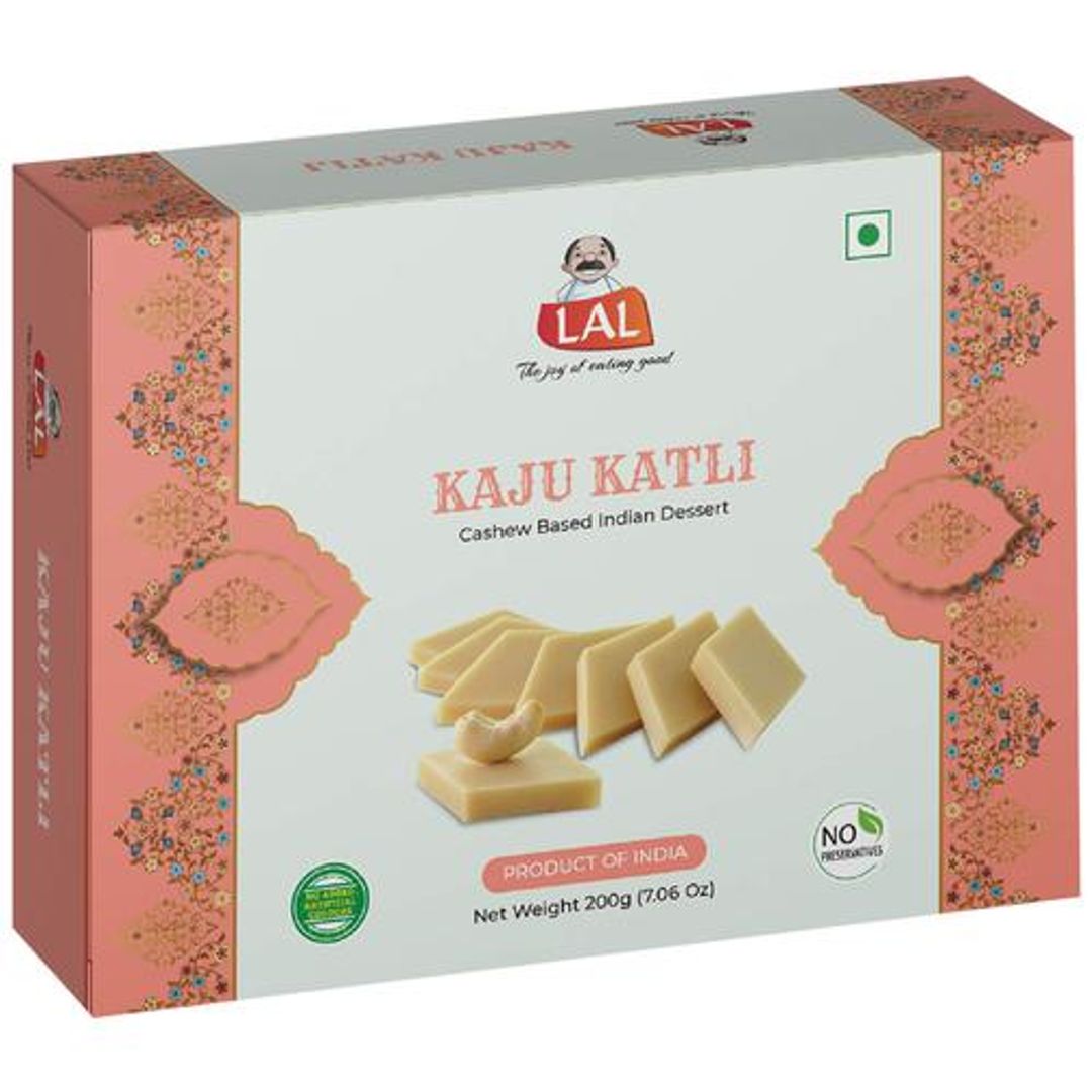 Kaju Katli - Cashew Based Indian Dessert, No Preservatives