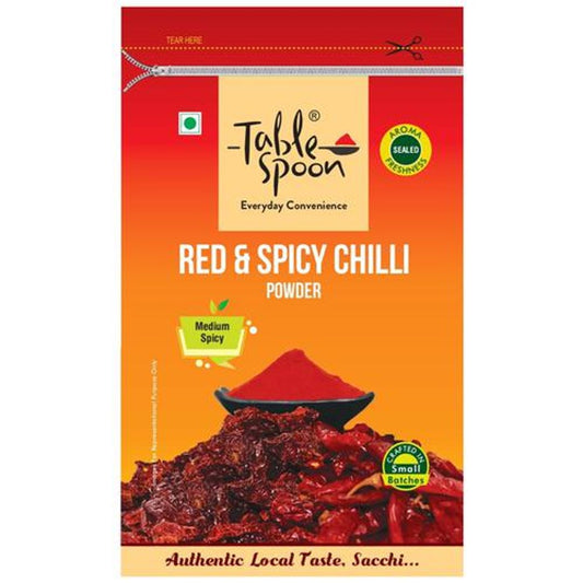 Red & Spicy Chilli Powder - Medium Spicy, Freshness Locked