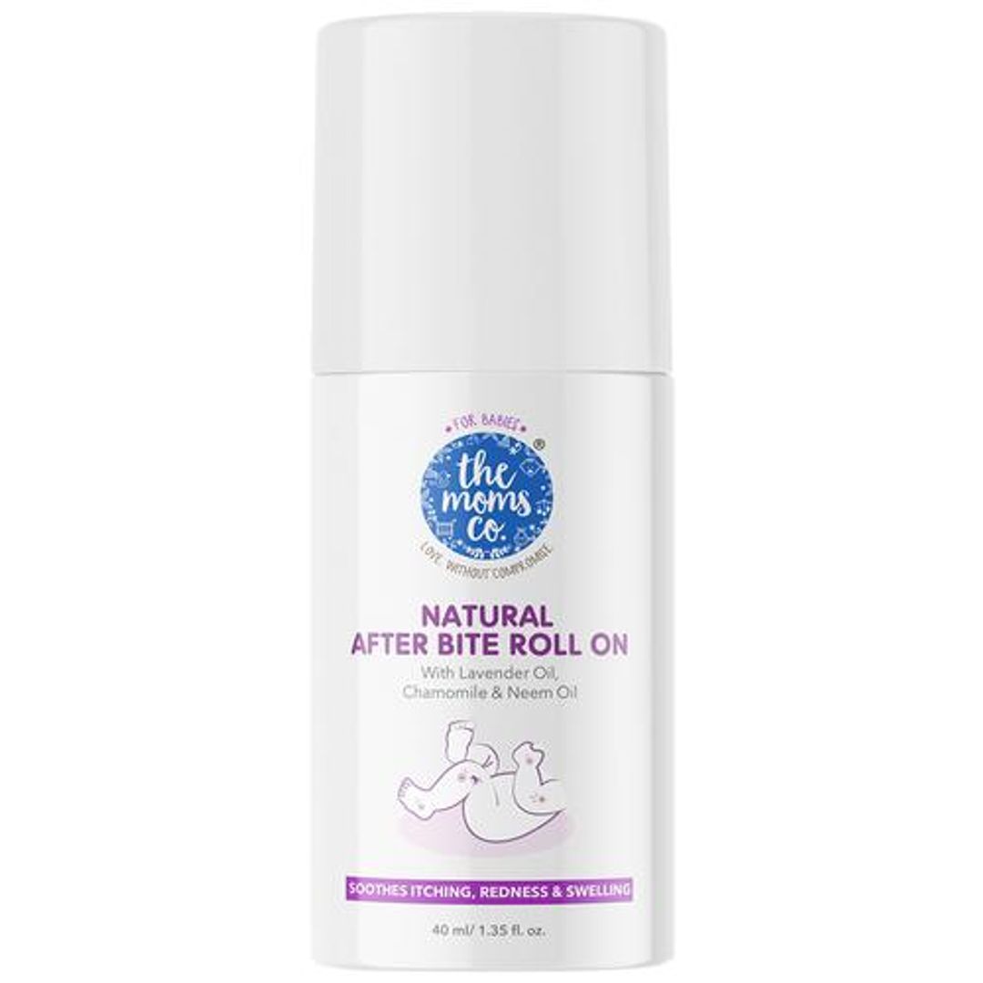 Natural After Bite Roll-On - Soothes Itching, Redness & Swelling, From Mosquito Bite