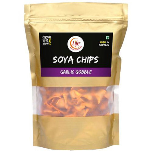 Soya Chips - Garlic Gobble, Crunchy