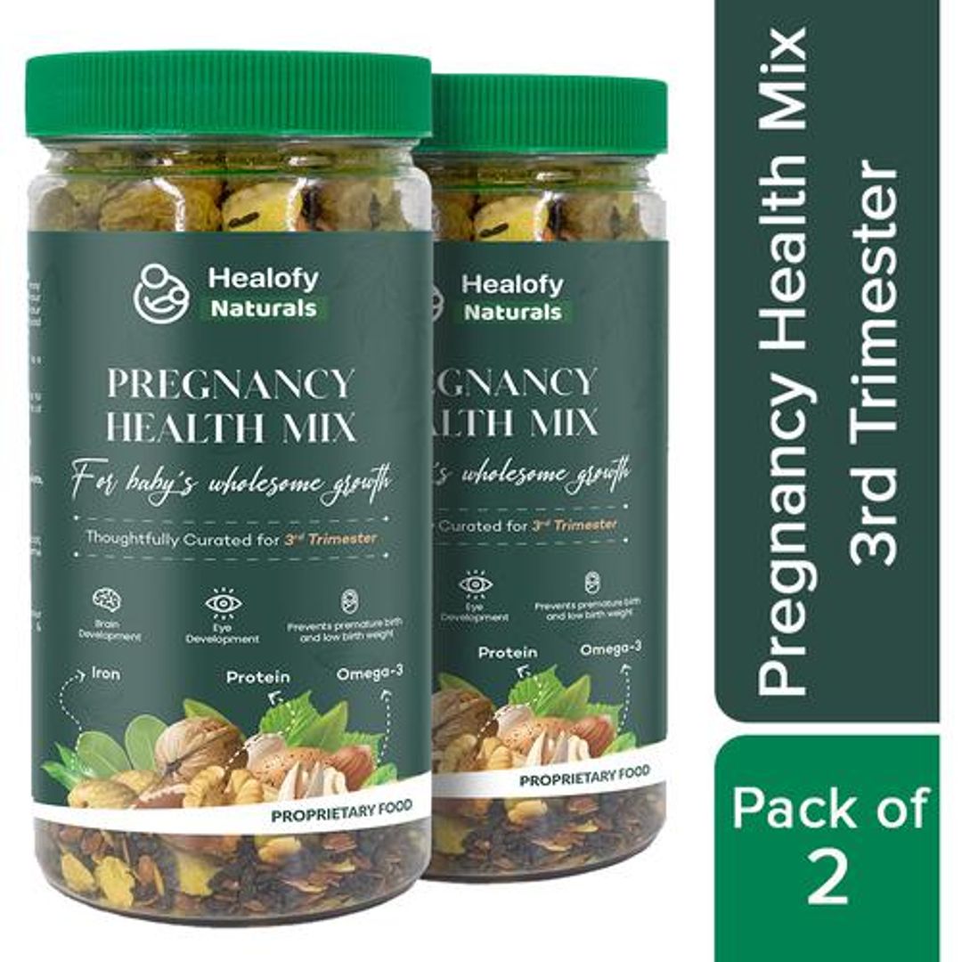 Pregnancy Health Mix - Rich In Protein & Omega-3, For Baby's Wholesome Growth, 3rd Trimester