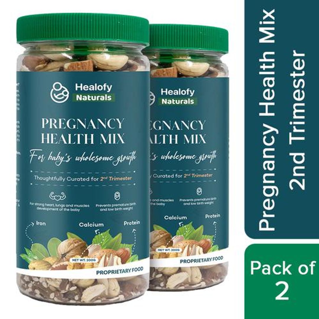 Pregnancy Health Mix - Rich In Protein & Calcium, For Baby's Wholesome Growth, 2nd Trimester