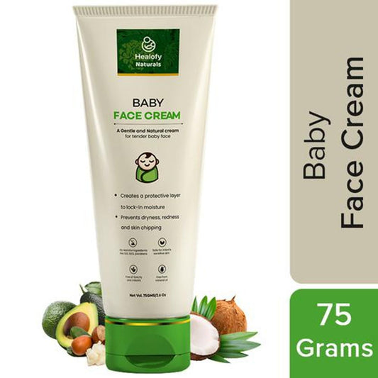 Baby Face Cream - Prevents Dryness & Skin Chipping, For Face & Skin, 0+ Months