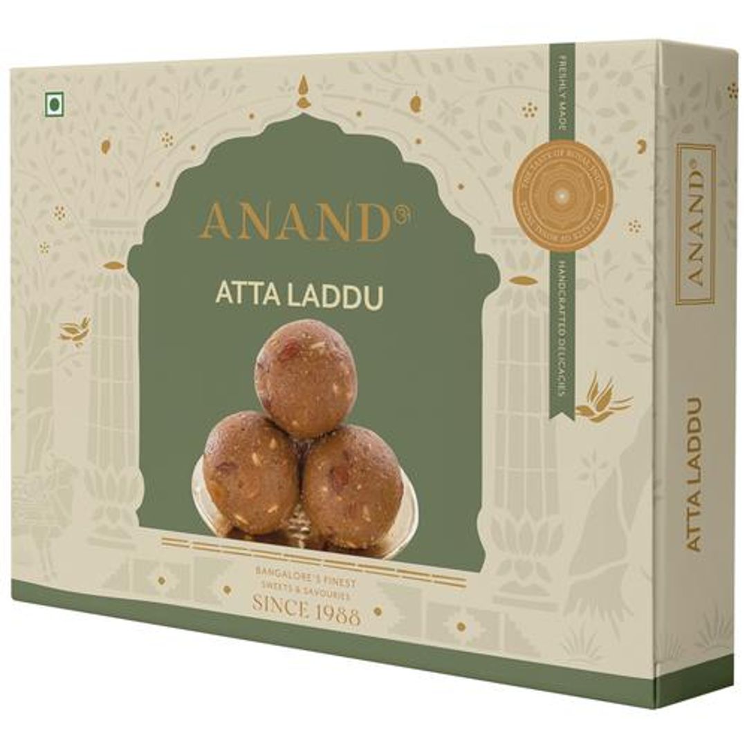 Atta Laddu - Sweets, Dessert, Snack