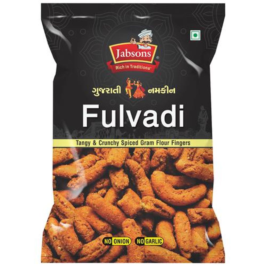 Gujarati Namkeen - Fulvadi, Tangy & Crunchy Spiced Gram Flour Fingers