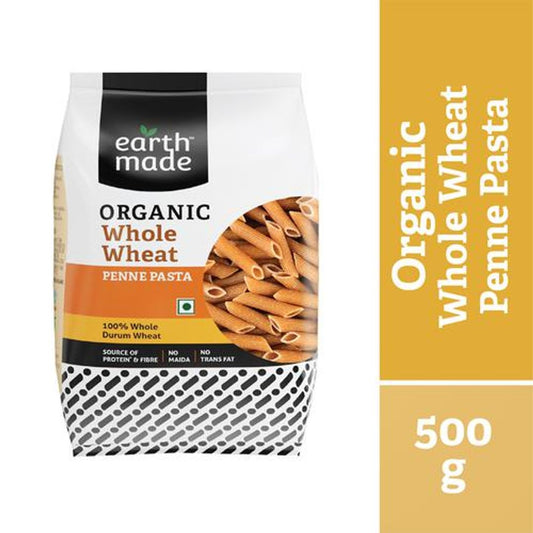 Organic Whole Wheat Penne Pasta - Rich In Protein