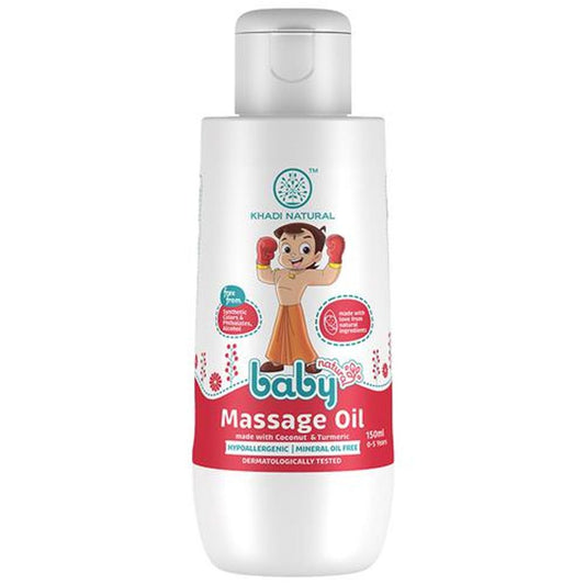 Baby Massage Oil With Coconut & Turmeric - Anti-Bacterial & Hypoallergenic