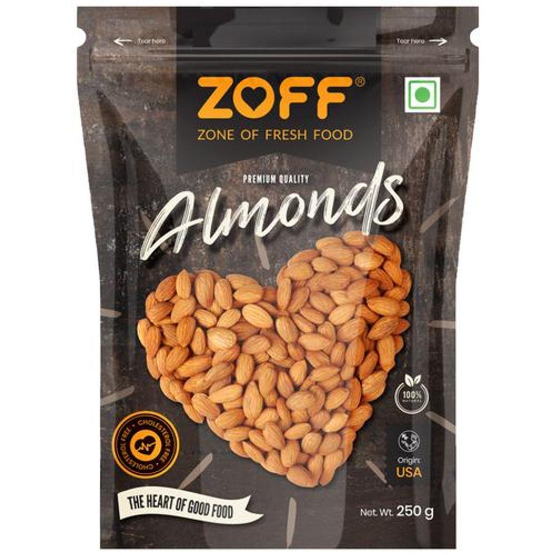 Almonds - Rich In Fiber & Protein, Regulates Blood Pressure