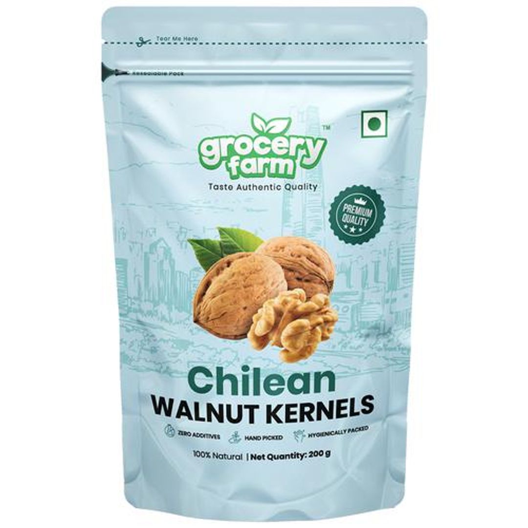 Chilean Walnut Kernels - 100% Natural, Premium & Healthy, No Additives