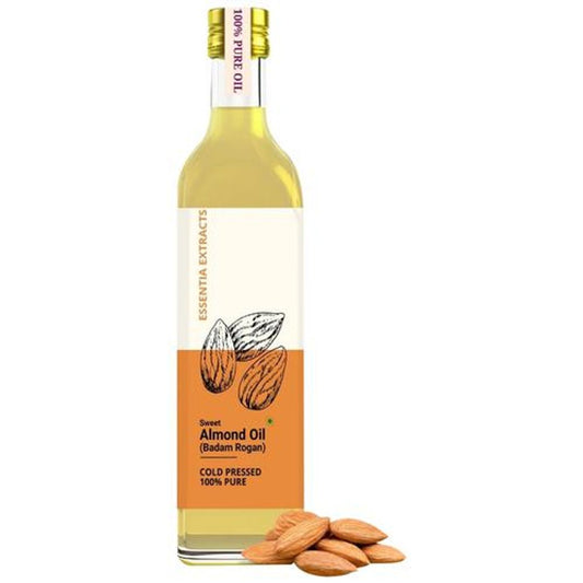 Sweet Almond Oil/Badam Rogan - 100% Pure, Cold Pressed