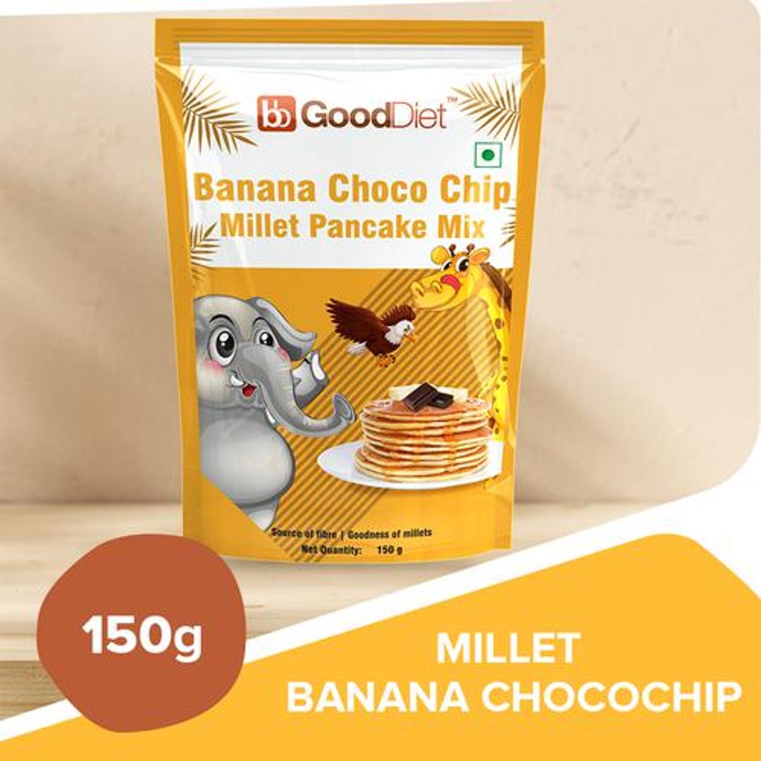 Banana Choco Chip Millet Pancake Mix