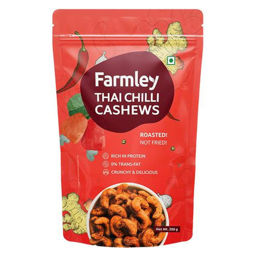 Thai Chilli Cashew - Roasted & Flavoured, Rich In Protein