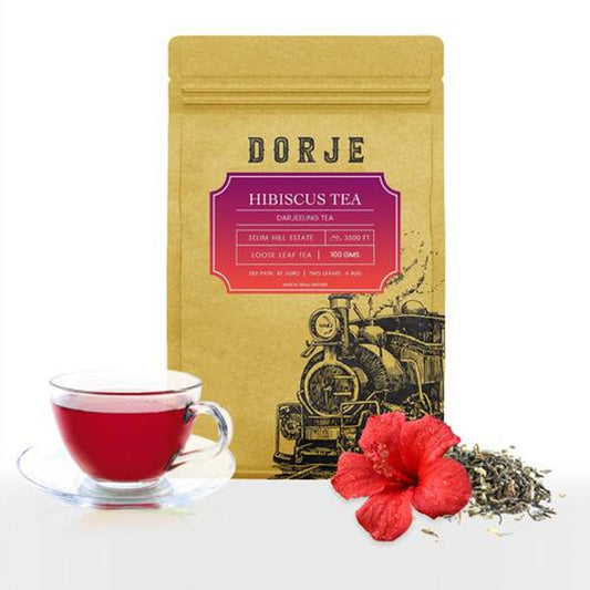 Hibiscus Darjeeling Tea - Refreshing, Aromatic