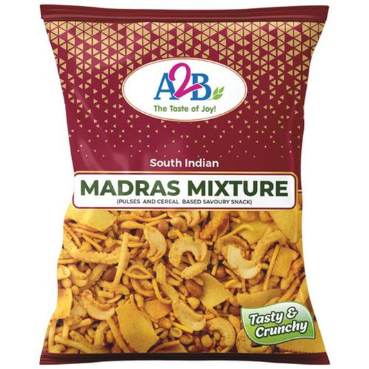 Madras Mixture - South Indian Snack, Cereal & Pulses Based Savoury, Crunchy