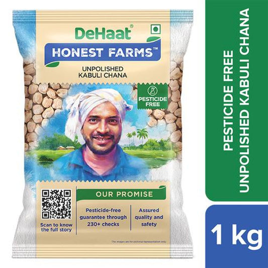 Unpolished Kabuli Chana - Pesticide Free