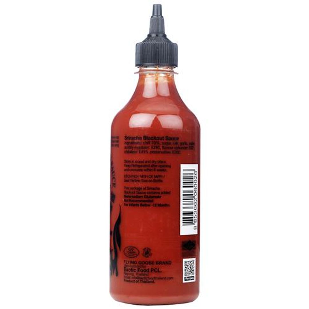 Sriracha Blackout Sauce - Spicy, Adds Flavour