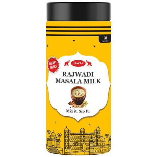 Instant Rajwadi Masala Milk Premix -  Just Add Hot Water, Ready In 10 Sec