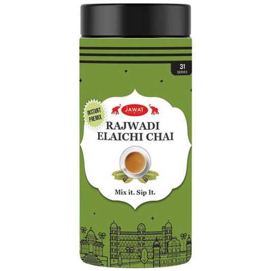 Instant Rajwadi Elaichi Chai Premix - Just Add Hot Water, Ready In 10 Sec