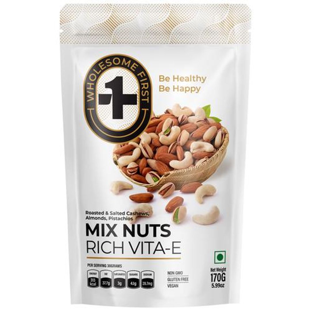 Mix Nuts Roasted & Salted - Rich In Vitamin E