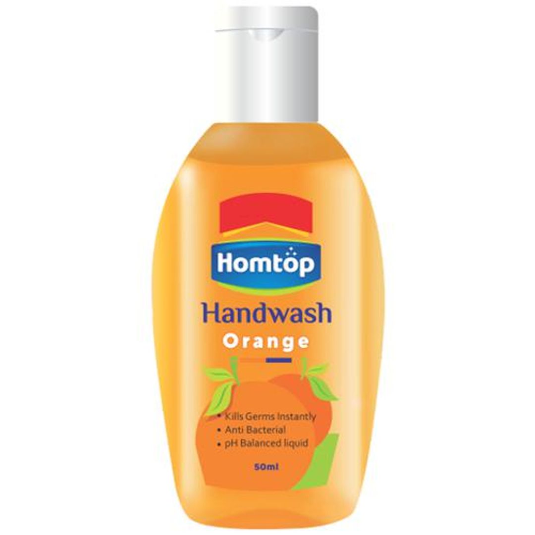 Hand Wash - Anti-Bacterial, pH Balanced, Kills Germs Instantly, Orange