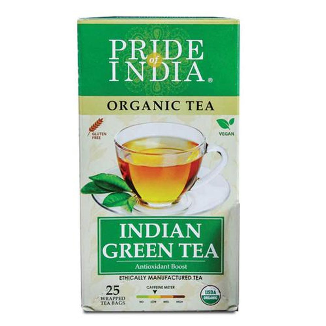 Indian Green Tea - Rich In Antioxidants, Organic, Vegan & Gluten Free