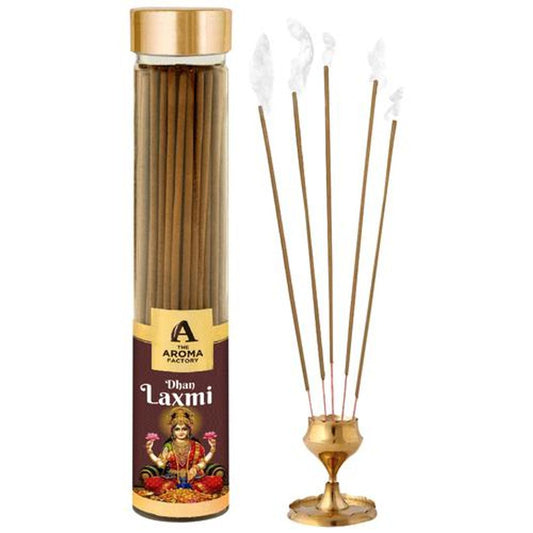 Incense Sticks/Agarbatti - Dhan Laxmi, 0% Charcoal, Aromatic