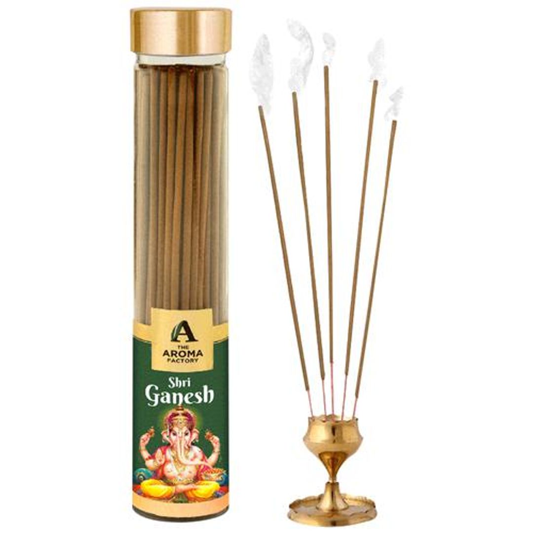 Incense Sticks/Agarbatti - Shree Ganesh, 0% Charcoal, Aromatic