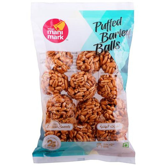 Puffed Barley Balls - Indian Sweet