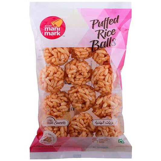 Puffed Rice Balls - Indian Sweet