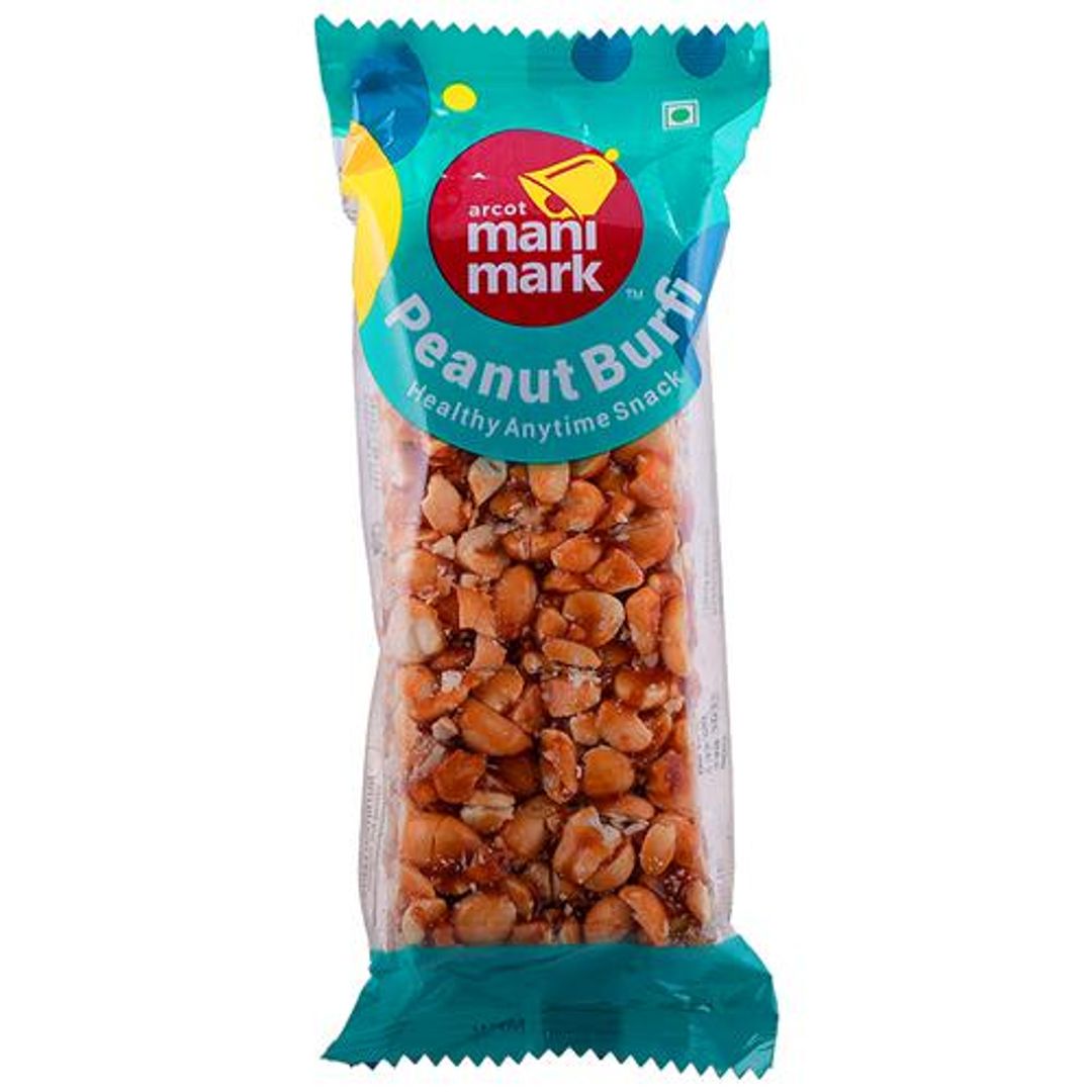 Peanut Burfi - Healthy Snack