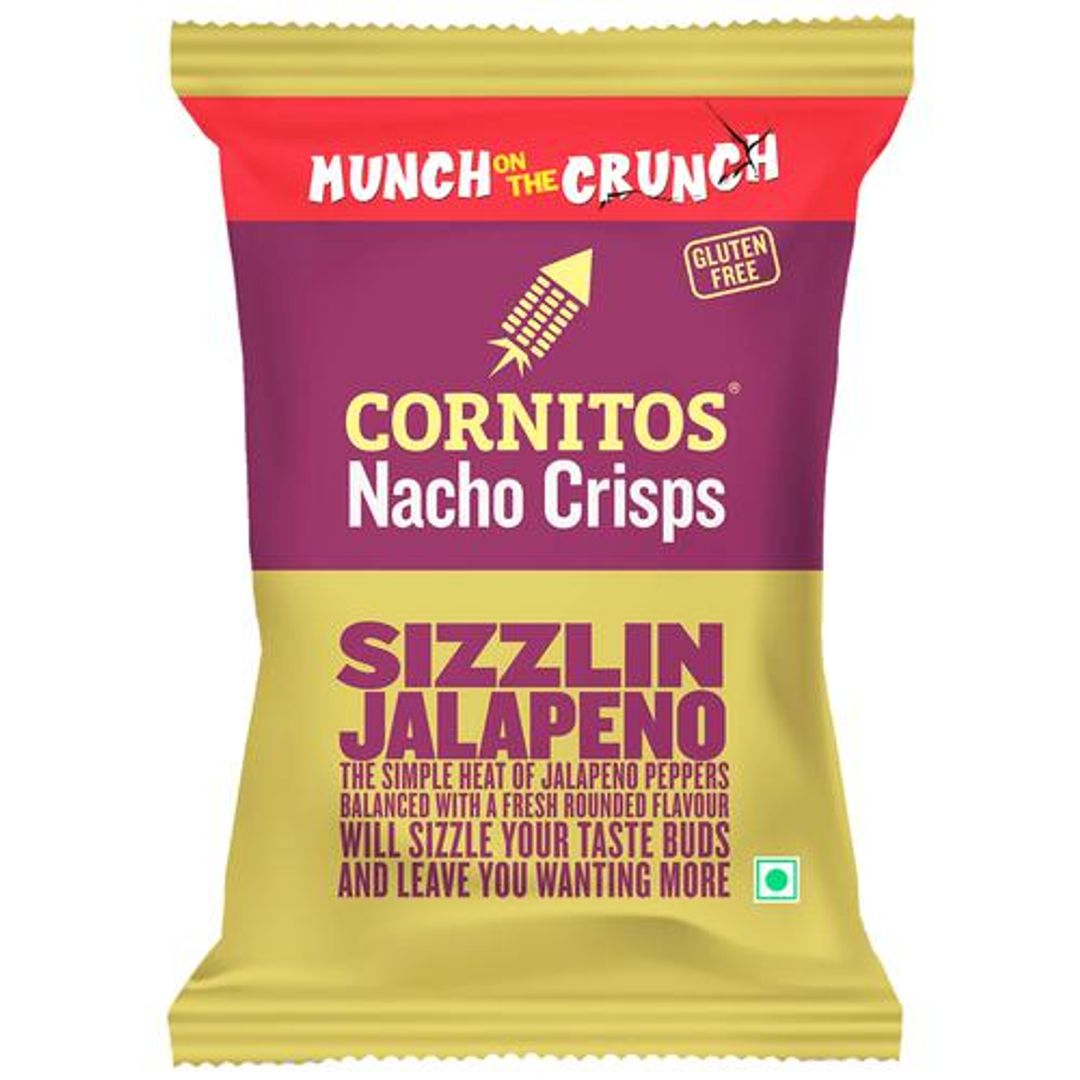 Nacho Crisps/Chips - Sizzlin Jalapeno, Gluten Free, Crunchy