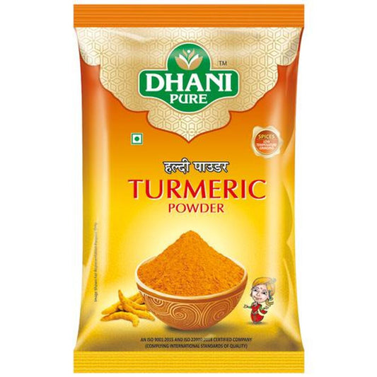 Turmeric/Haldi Powder - 100% Natural, No Artificial Colours & Preservatives