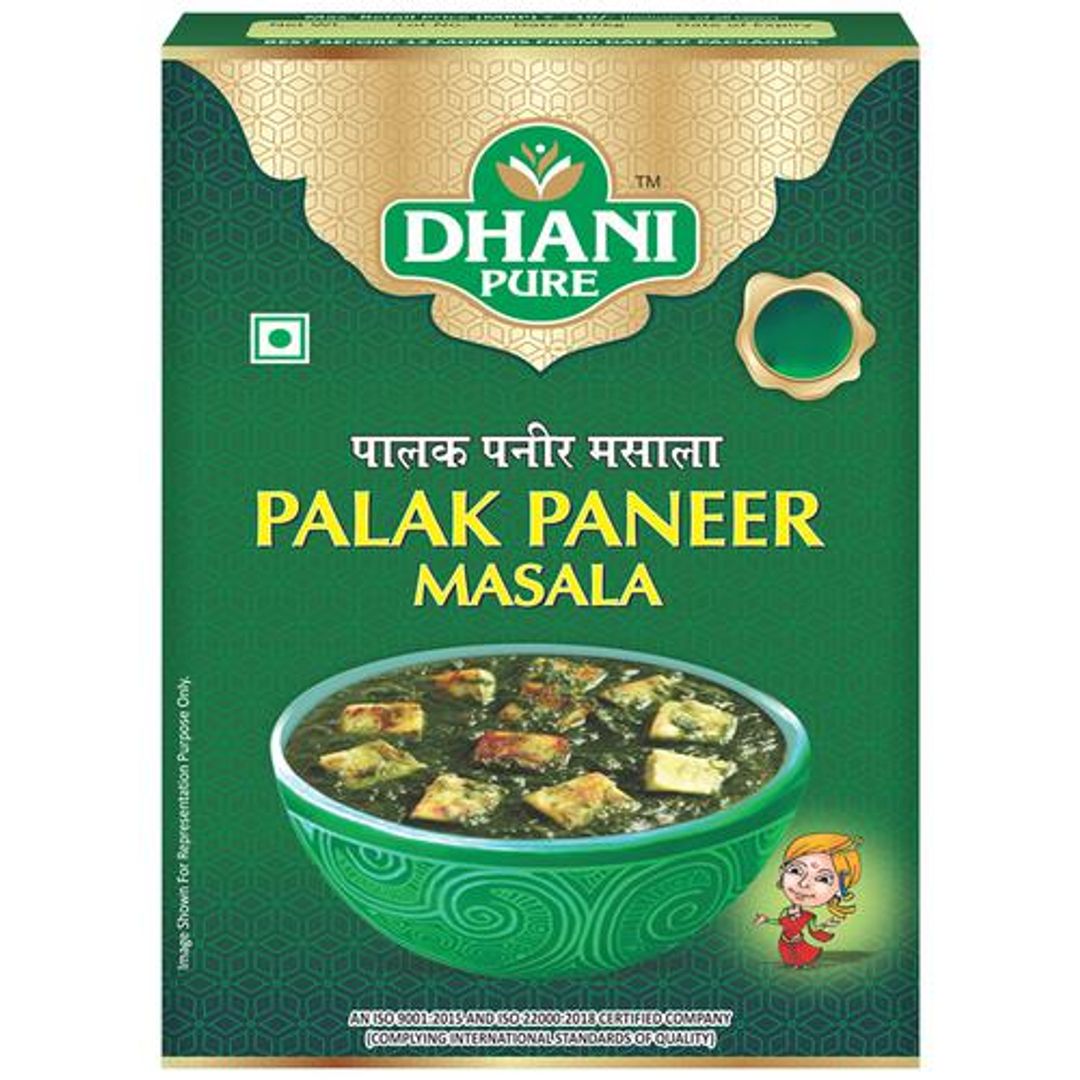 Palak Paneer Masala - 100% Natural, No Artificial Colours & Preservatives