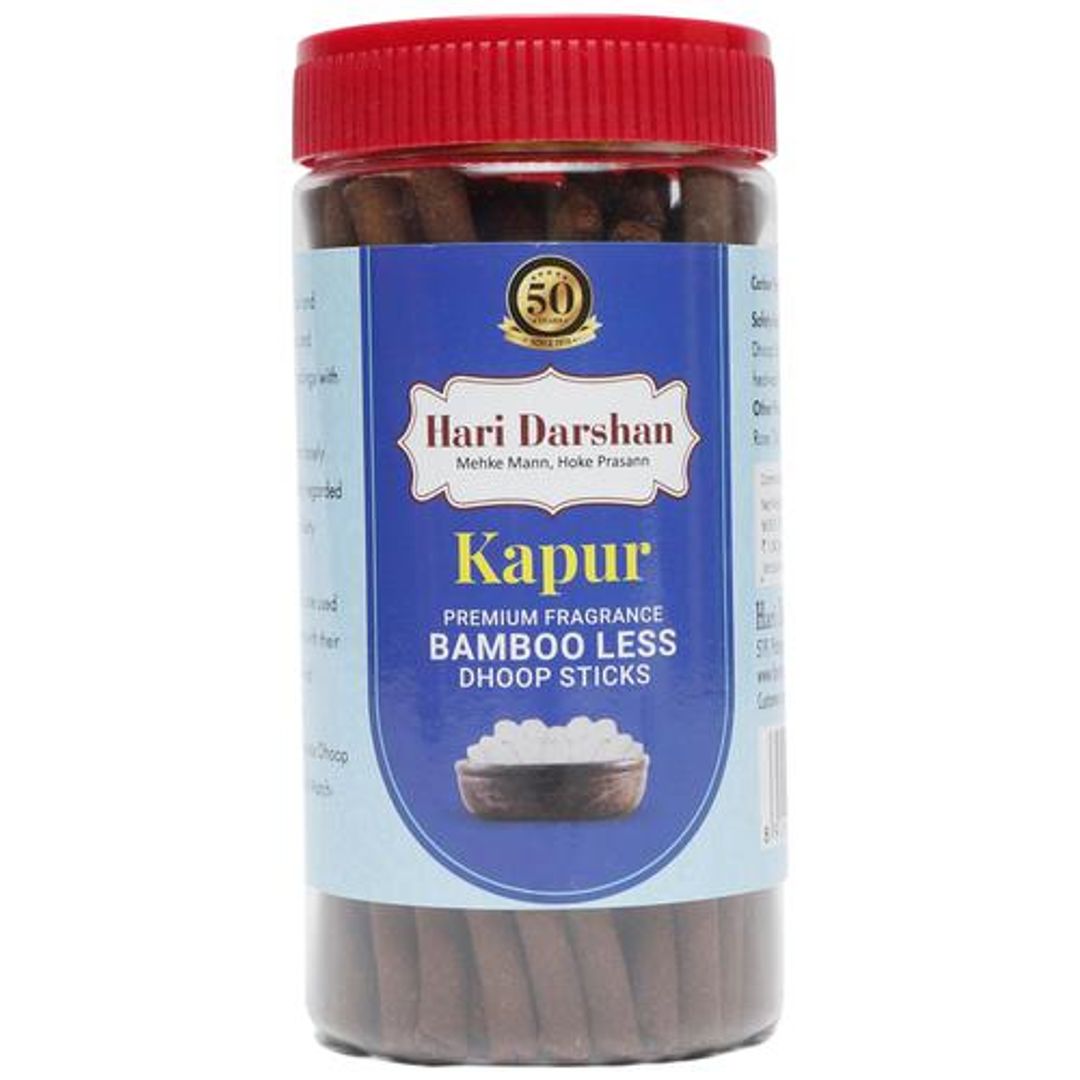 Kapur Bamboo Less Dhoop Sticks - Premium Fragrance, Carbon Free