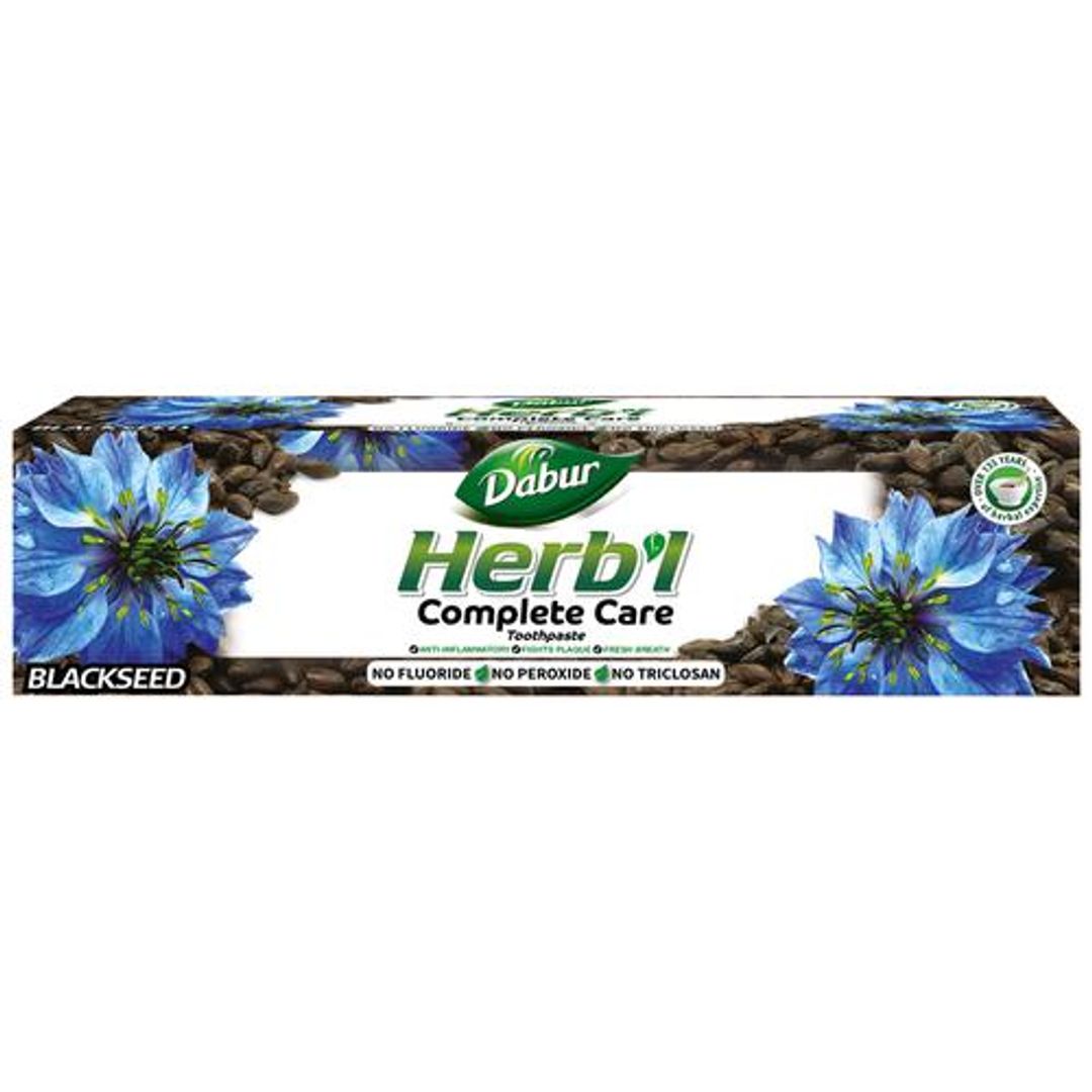 Herbal Complete Care Toothpaste - Blackseed, Anti-bacterial Properties, Longlasting Freshness