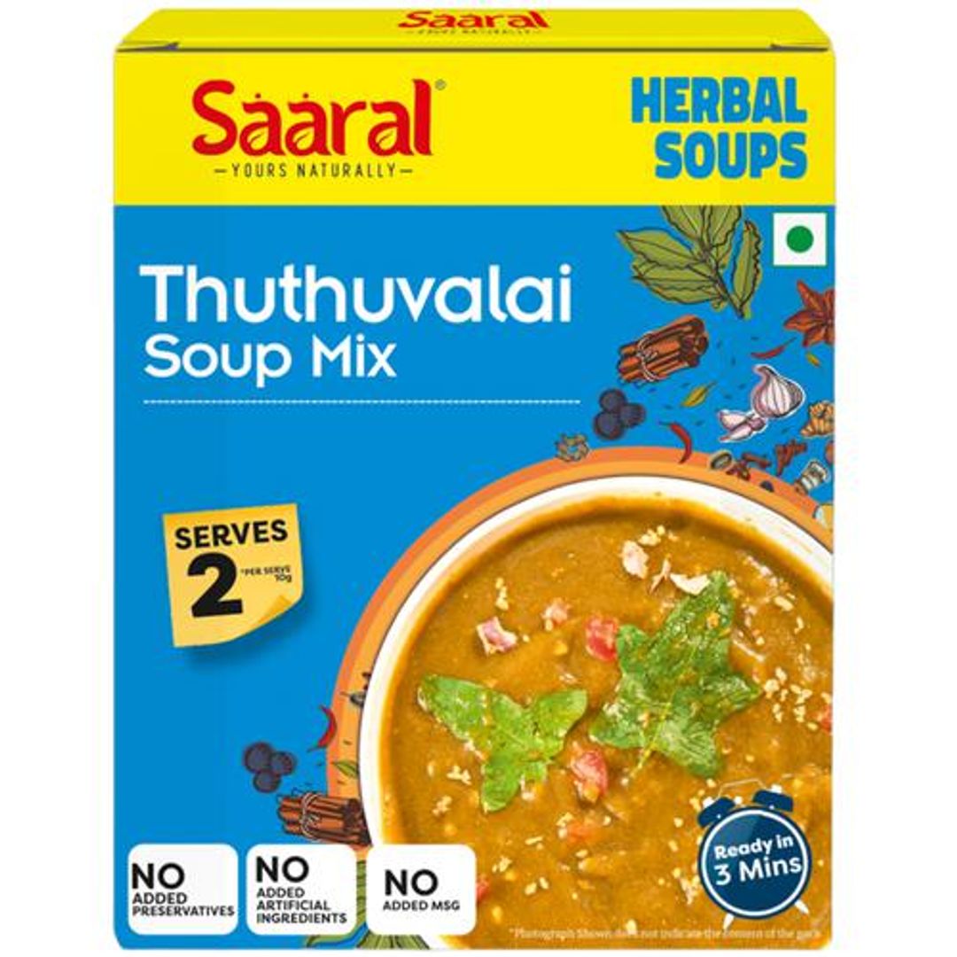 Thoothuvalai Soup Mix - Made With 100% Real Herbs