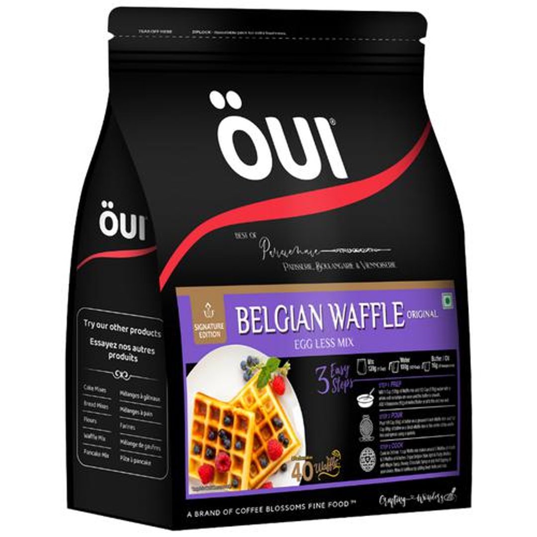 Belgian Waffle Eggless Mix - Original, Signature Edition, Super Soft, Fluffy