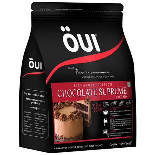 Chocolate Supreme Cake Mix - Signature Edition, Egg Based, Super Soft, Fluffy