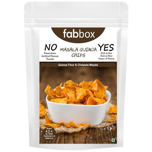 Fivegrain Masala Quinoa Chips - Healthy, Guilt-free Snackning, Weight-management