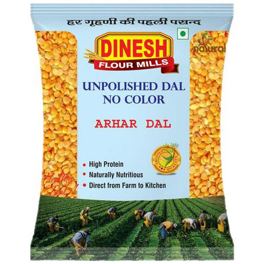 Unpolished Arhar Dal /Toor Dal Split