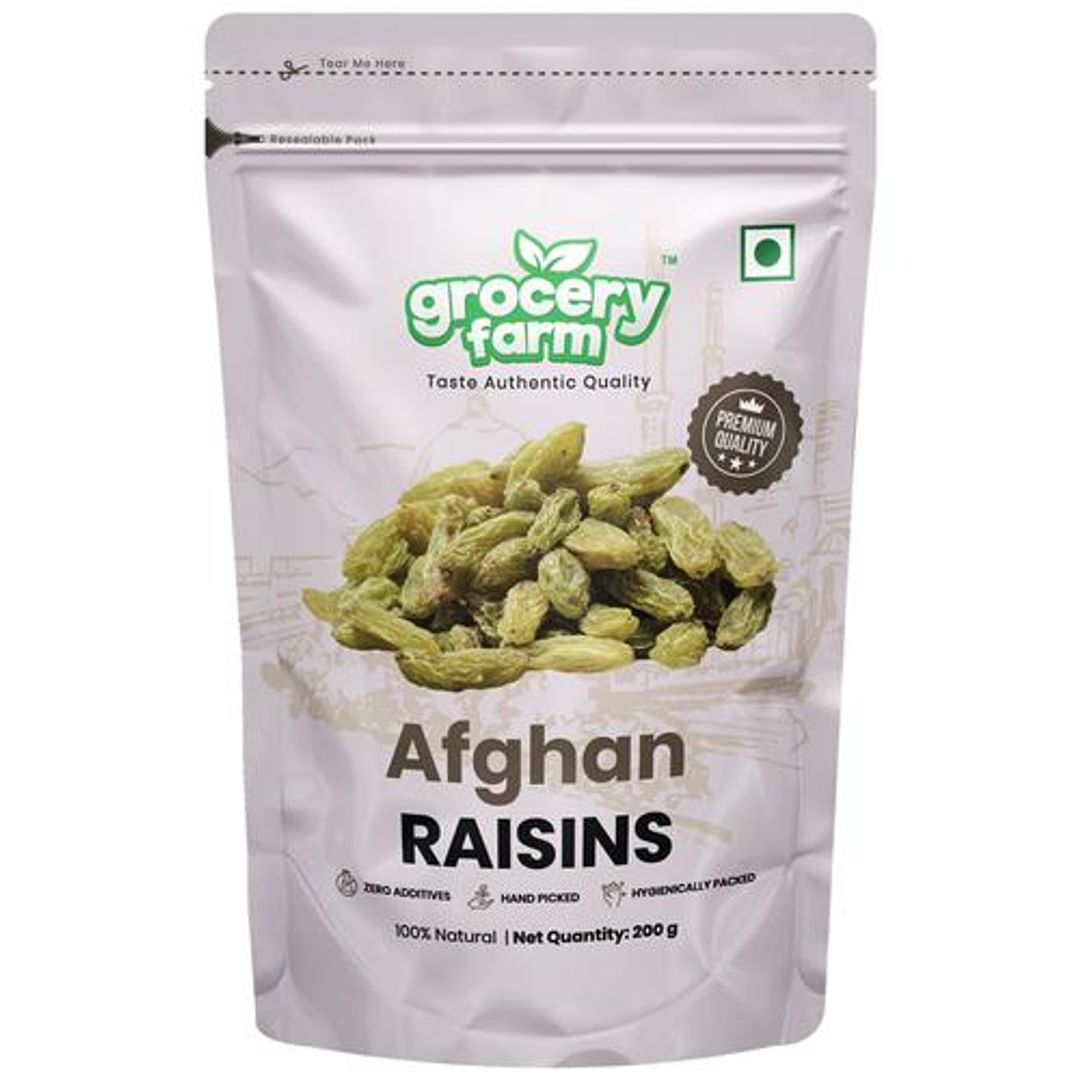 Afghan Raisins - Premium & Hand Picked, 100% Natural