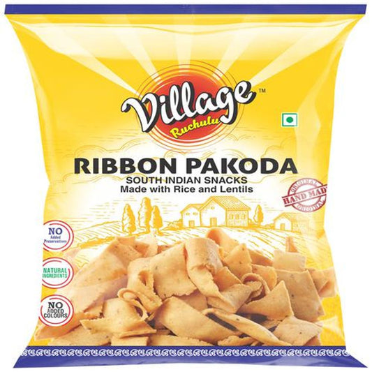 Ribbon Pakoda - Made With Rice & Lentils, Rich Taste & Flavour