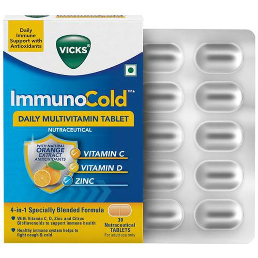 ImmunoCold - Daily Multi Vitamin Tablets, Supports Immune Health