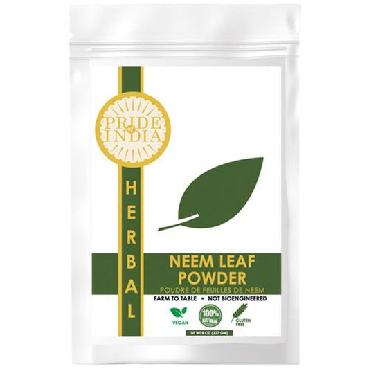 Margosa/Neem Leaf Powder - Herbal, 100% Natural, Vegan, Gluten Free