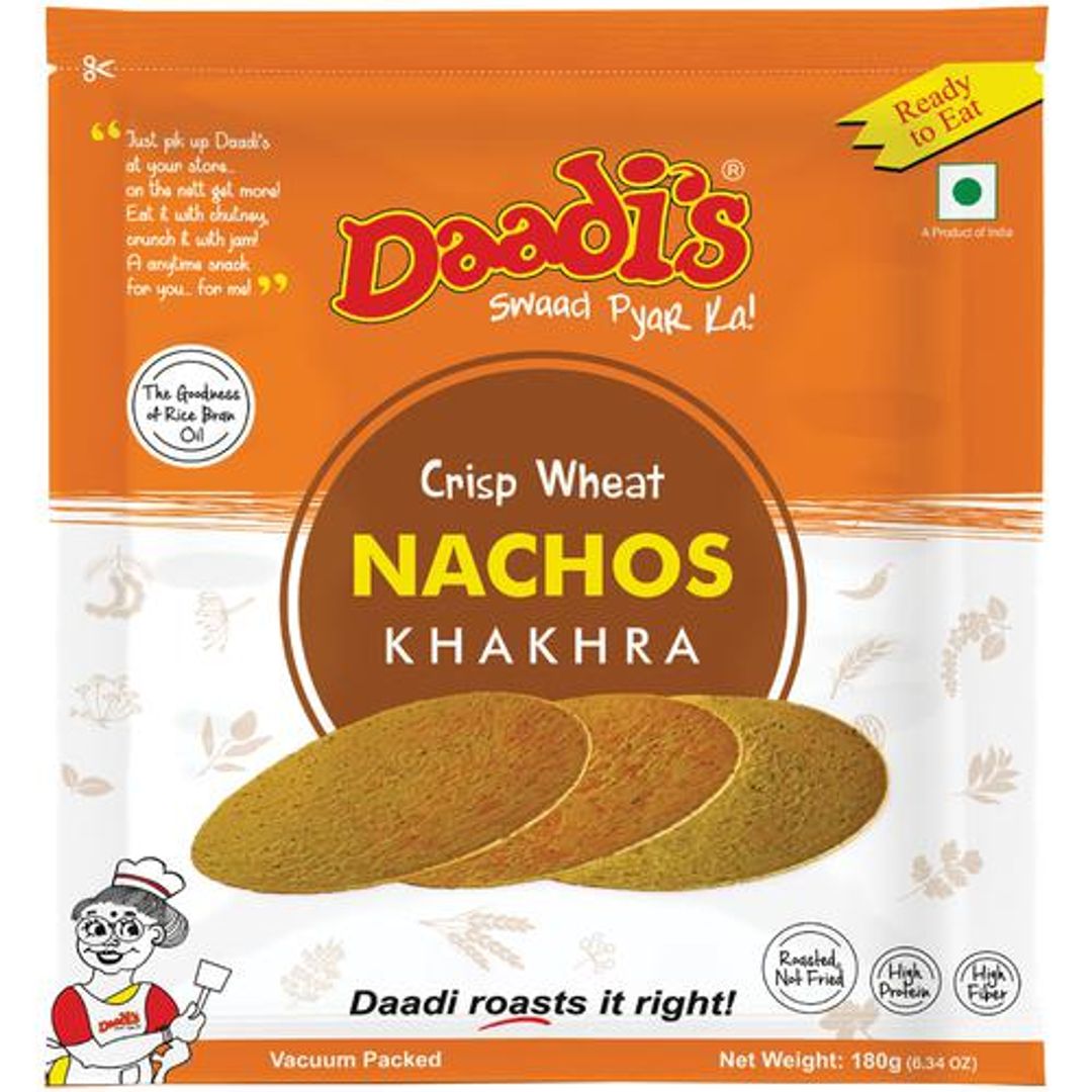 Crispy Wheat Khakhra - Nachos