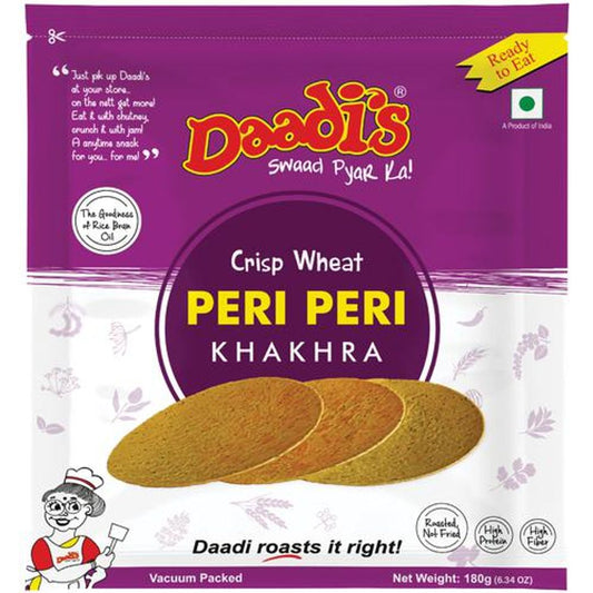 Crispy Wheat Khakhra - Peri Peri