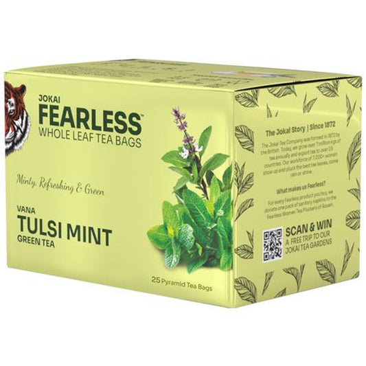 Vana Tulsi Mint Green Tea - Whole Leaf