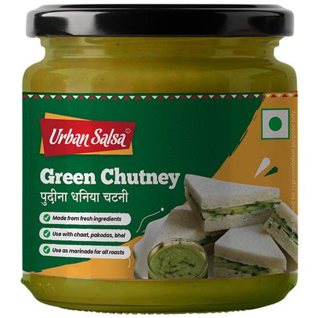 Green Chutney - Made With Fresh Ingredients