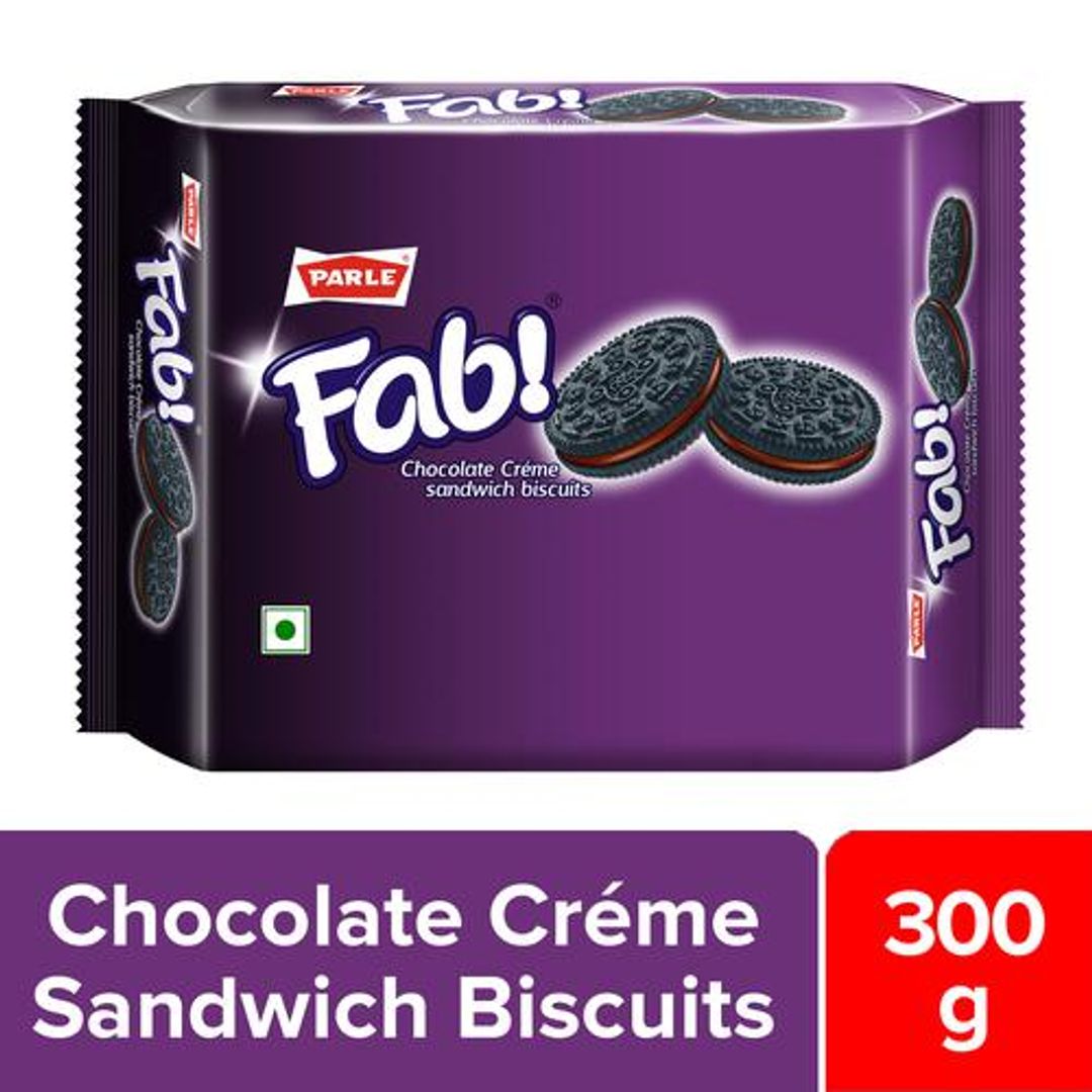 Fab Chocolate Creme Sandwich Biscuits